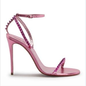 Christian Louboutin So Me Studded Ankle Strap 41